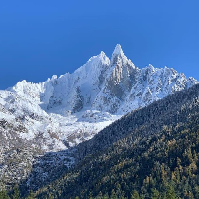 Apartamento Belle Vue Des Praz Chamonix Mont Blanc Exterior foto